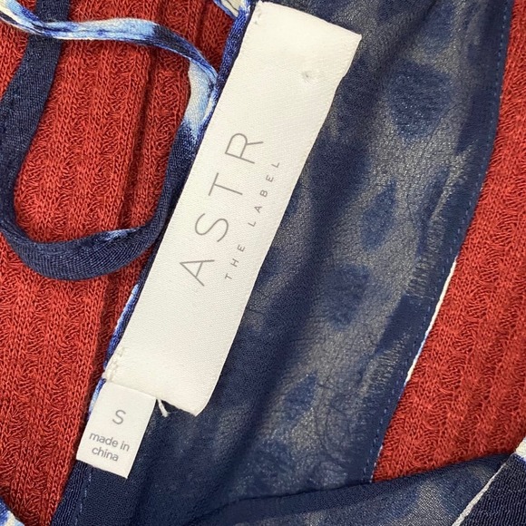 ASTR The Label Blue Midi Dress Small - Picture 7 of 7